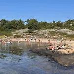 Backstugan - Litet Hus Med Storslaget Laege *