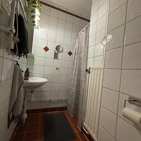 Inviting One-bedroom With Sleeping Space For Four شقة *