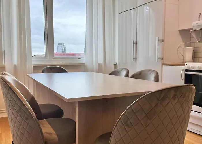 Workers In Apartment