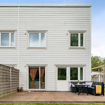 Large Family In With Garden