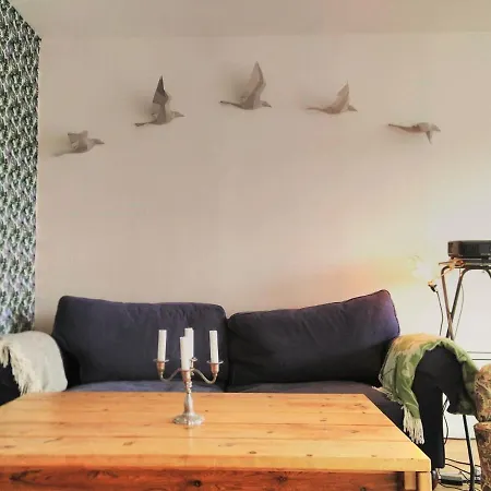 Spacious Flat With Balcony In Central & Hip Area דירה *
