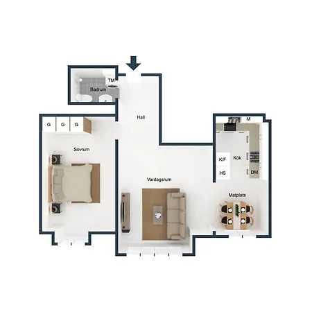 Live And Vr40 Apartment Gothenburg