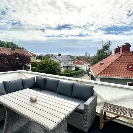 Lyxigt Penthouse I Apartman *
