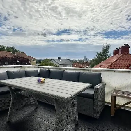 Lyxigt Penthouse I 아파트 예테보리