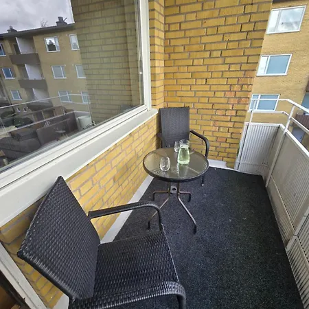 Bright Family With Balcony Gothenburg