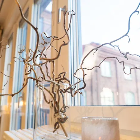 Earth-toned Studio, Near Haga & Jaerntorget 哥德堡