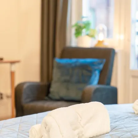 Earth-toned Studio, Near Haga & Jaerntorget