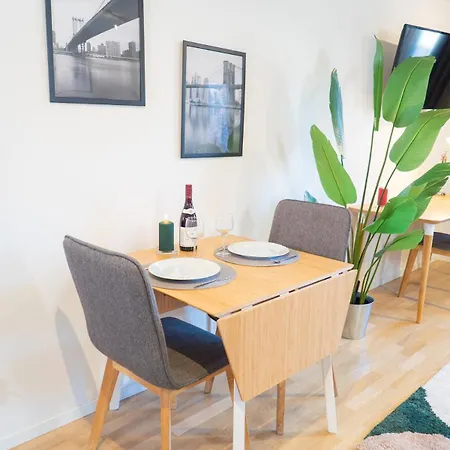 Earth-toned Studio, Near Haga & Jaerntorget