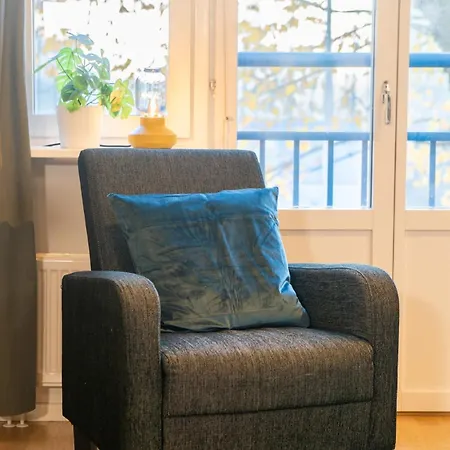 Earth-toned Studio, Near Haga & Jaerntorget *