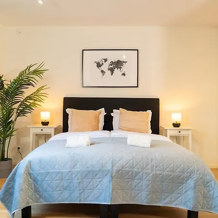 Earth-toned Studio, Near Haga & Jaerntorget