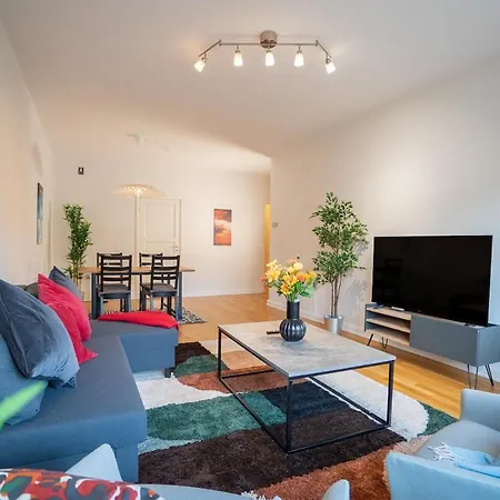 Apartamento Large 2br - Scandinavian Design - Balcony Gotemburgo