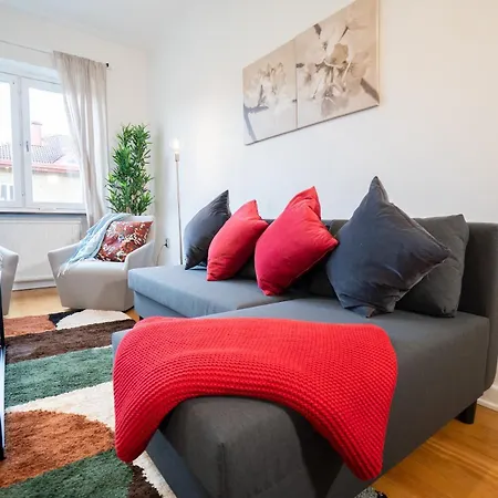 Large 2br - Scandinavian Design - Balcony Daire Göteborg