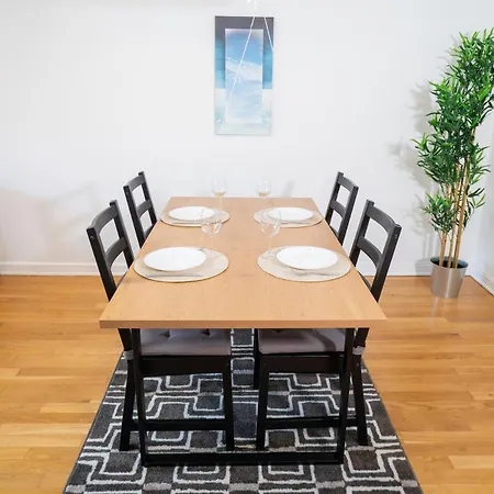 Apartmán Large 2br - Scandinavian Design - Balcony Göteborg