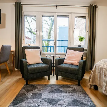 شقة Modern In The Heart Of Linne, Walk To Haga *