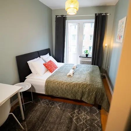 Large 2br - Scandinavian Design - Balcony Daire Göteborg
