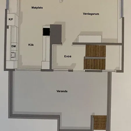 펜션 Workers - 4br - 8 Beds - 2 Kitchens - Volvo