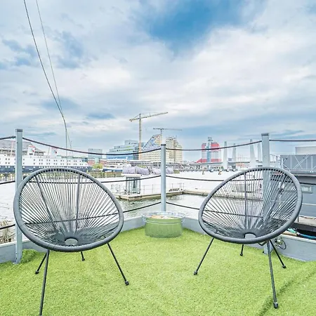 At Sea Houseboat With Rooftop In The Heart Of By Beyond *