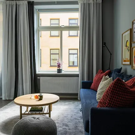 Spot Steps From Avenyn Comfy King Coffee Apartmán Göteborg
