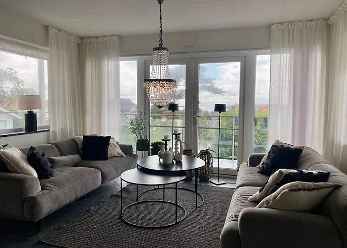 Villalaegenhet I Askim Med Havsutsikt 公寓