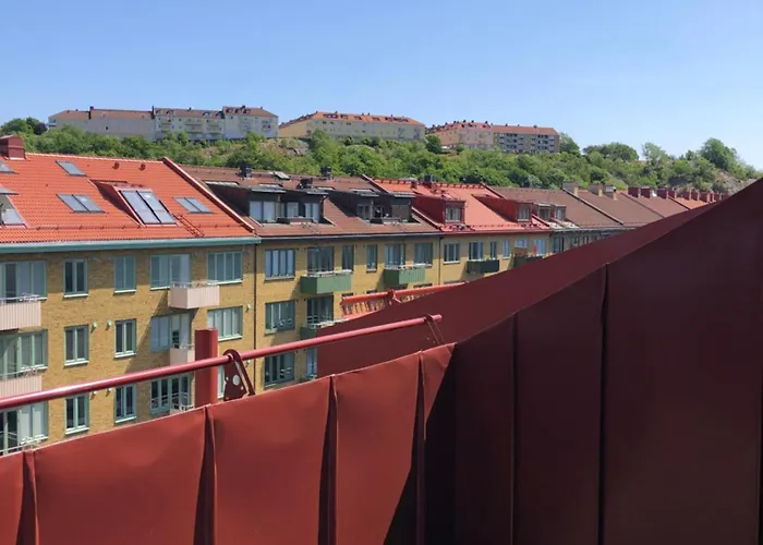 Daire Cozy Private Terrace Flat In Göteborg