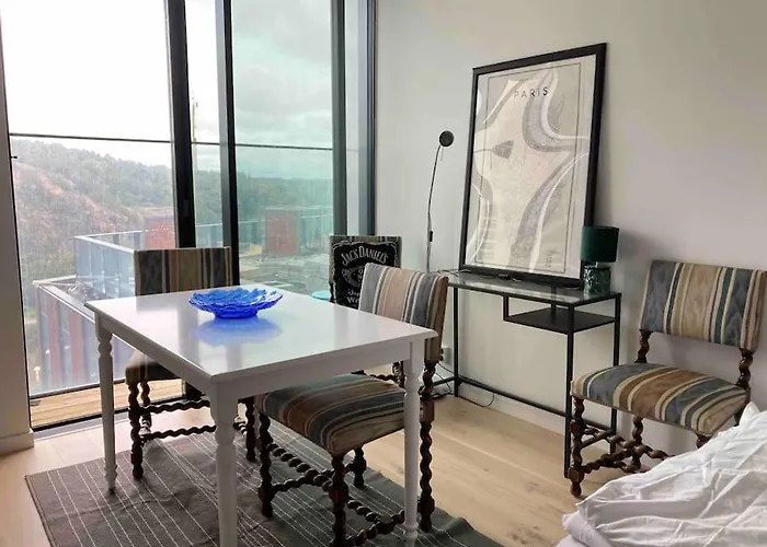 Apartament Karlatornet Queen Bed Göteborg