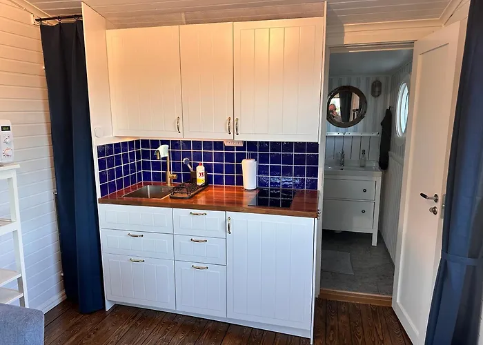 Backstugan - Litet Hus Med Storslaget Laege