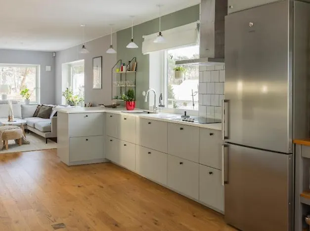 With Garden Close To Apartment