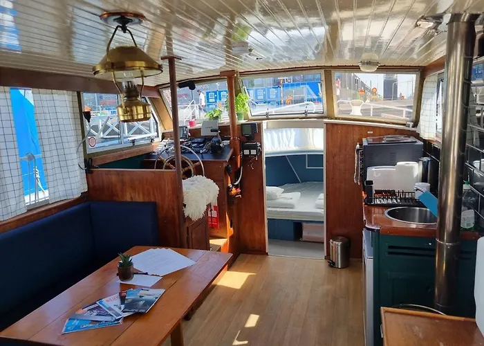 Båthotell Downtown Boat-apartment *