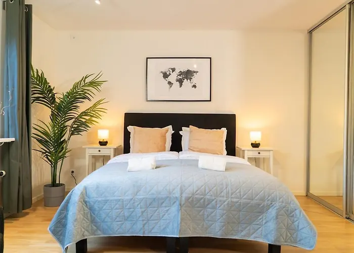 Earth-toned Studio, Near Haga & Jaerntorget