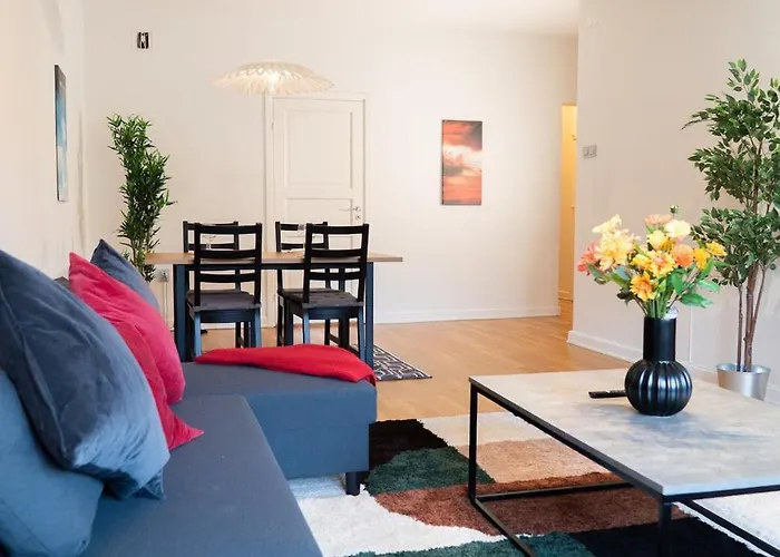 Large 2br - Scandinavian Design - Balcony * Γκέτεμποργκ