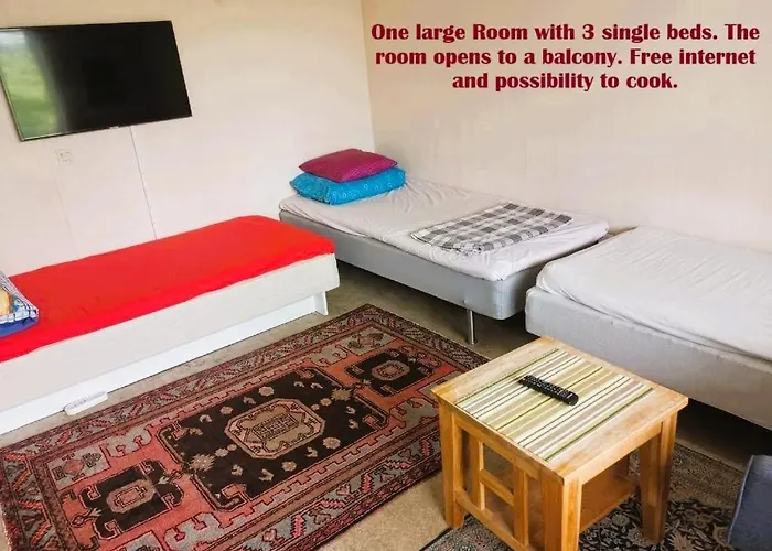One Large With 3 Single Beds ゲストハウス ヨーテボリ