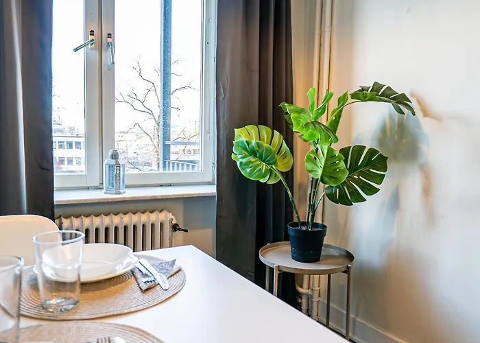 Appartement Spacious With Balcony Near Ullevi Göteborg