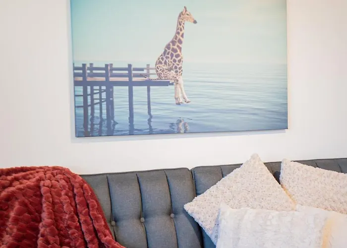 Appartement Scandi-boho 1br Calm & Well-connected Location Göteborg