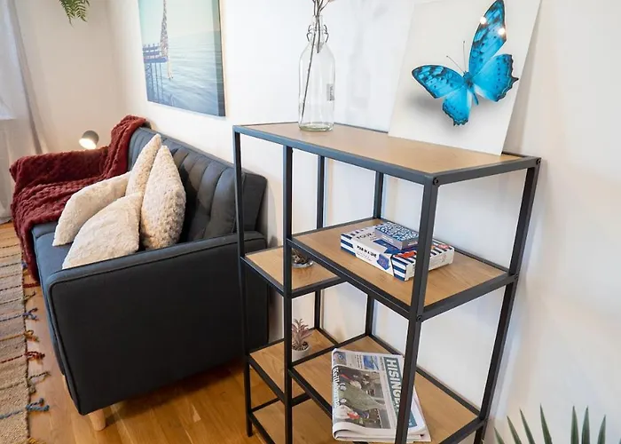 公寓 Scandi-boho 1br Calm & Well-connected Location 哥德堡