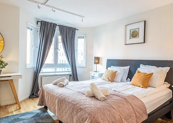 Chic 1br With Balcony In - Prime Location Gothenburg