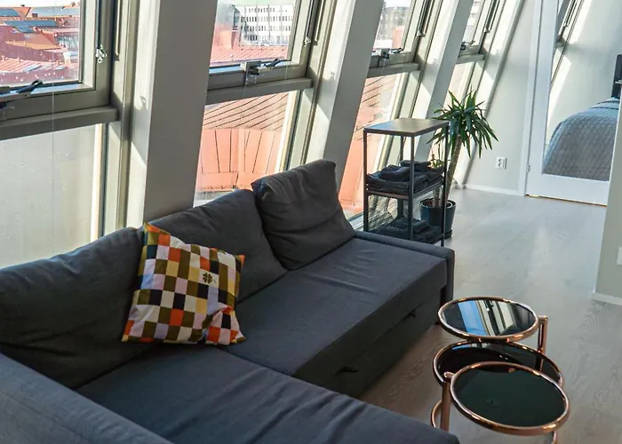 Floor With Rooftop, 1br In Great Location 哥德堡