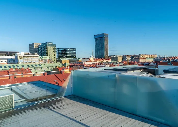 公寓 Floor With Rooftop, 1br In Great Location 哥德堡