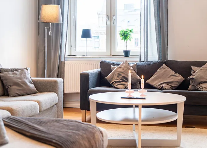 Grand 3br At Vasaplatsen 아파트 *