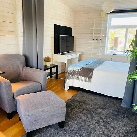 Holiday home Seaside House In Sandvik With Pool