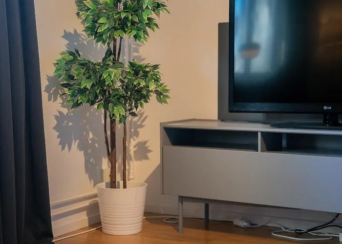 Welcoming Near Cafés, City&tram Lines