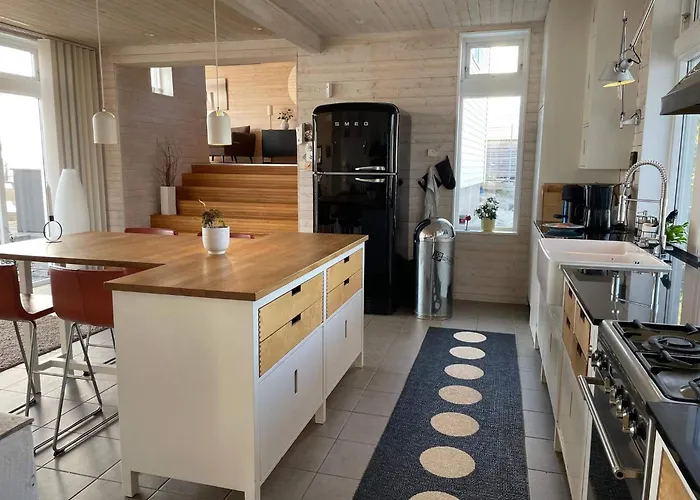 Holiday home Seaside House In Sandvik With Pool