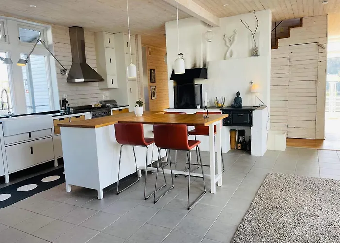 Seaside House In Sandvik With Pool