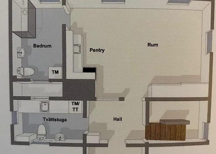 Workers - 4br - 8 Beds - 2 Kitchens - Volvo Casa vacanze *